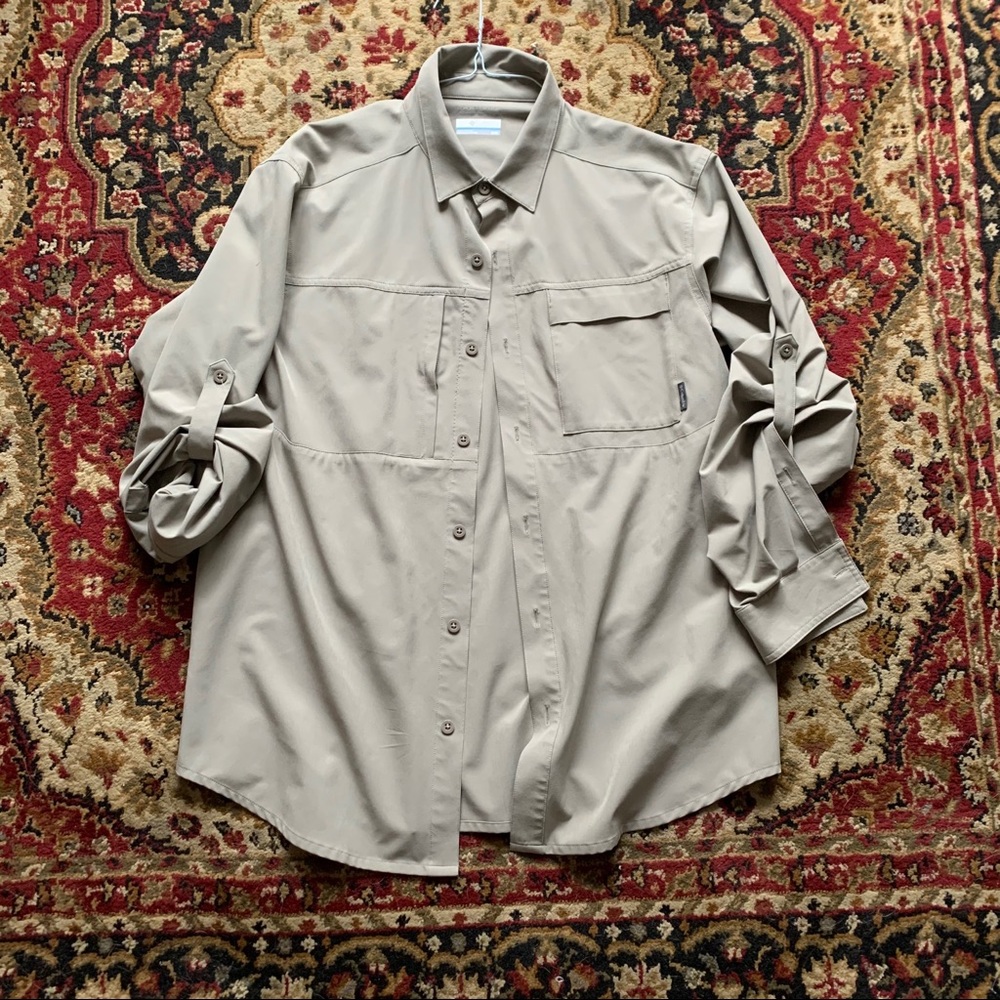 Columbia Omni-Wick Button Down